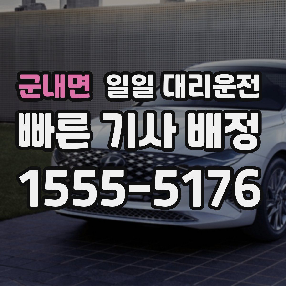 군내면 일일 대리운전