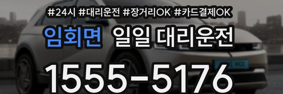 임회면 일일 대리운전