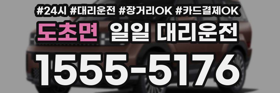 도초면 일일 대리운전