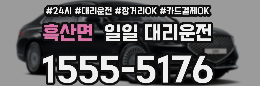 흑산면 일일 대리운전