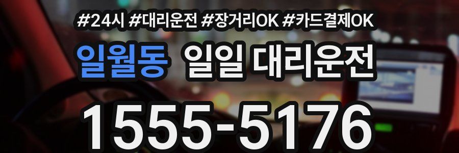 일월동 일일 대리운전