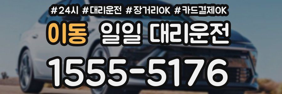 이동 일일 대리운전