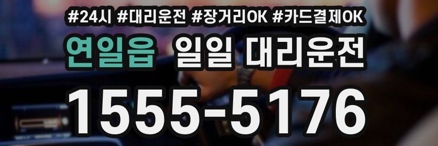 연일읍 일일 대리운전