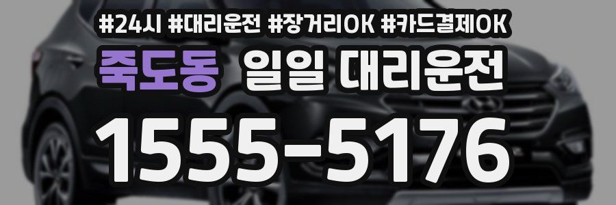 죽도동 일일 대리운전