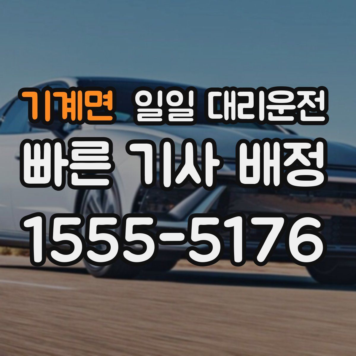 기계면 일일 대리운전