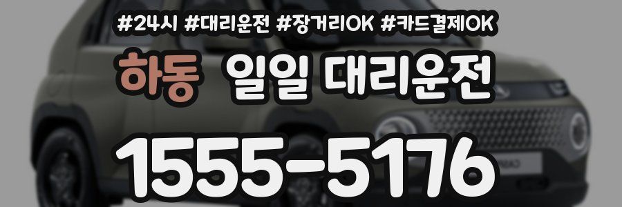 하동 일일 대리운전