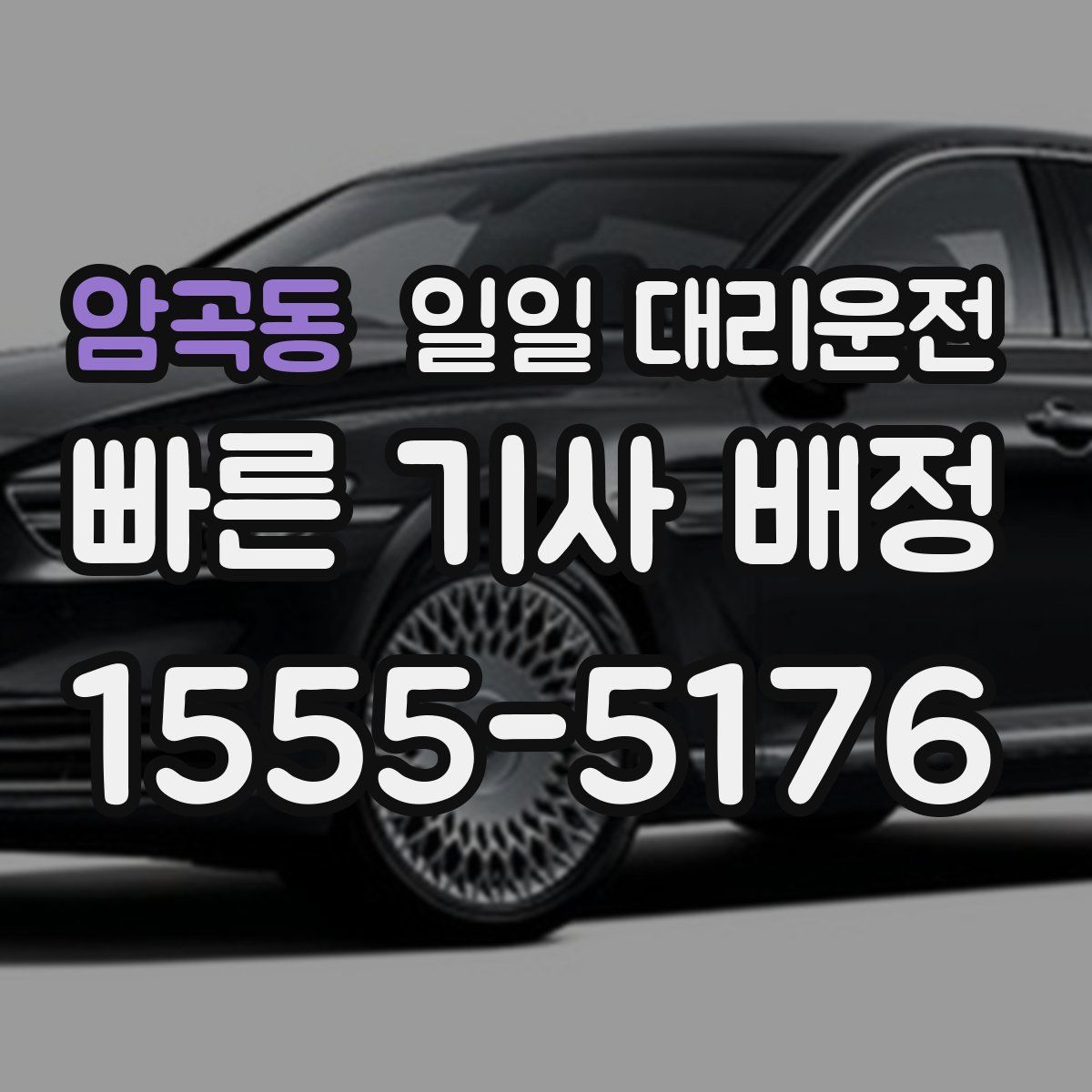 암곡동 일일 대리운전