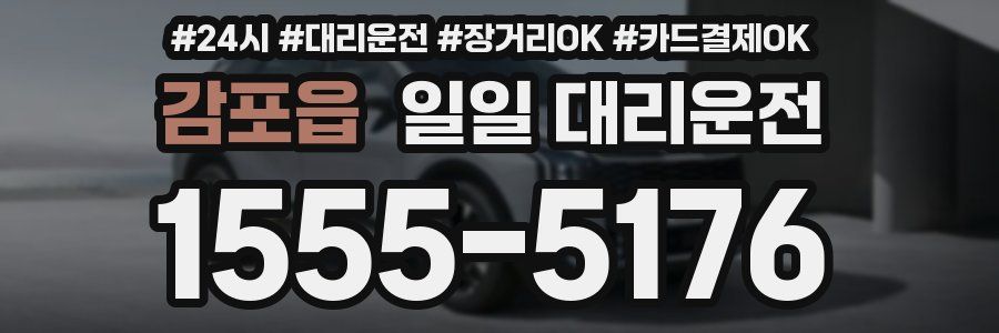 감포읍 일일 대리운전