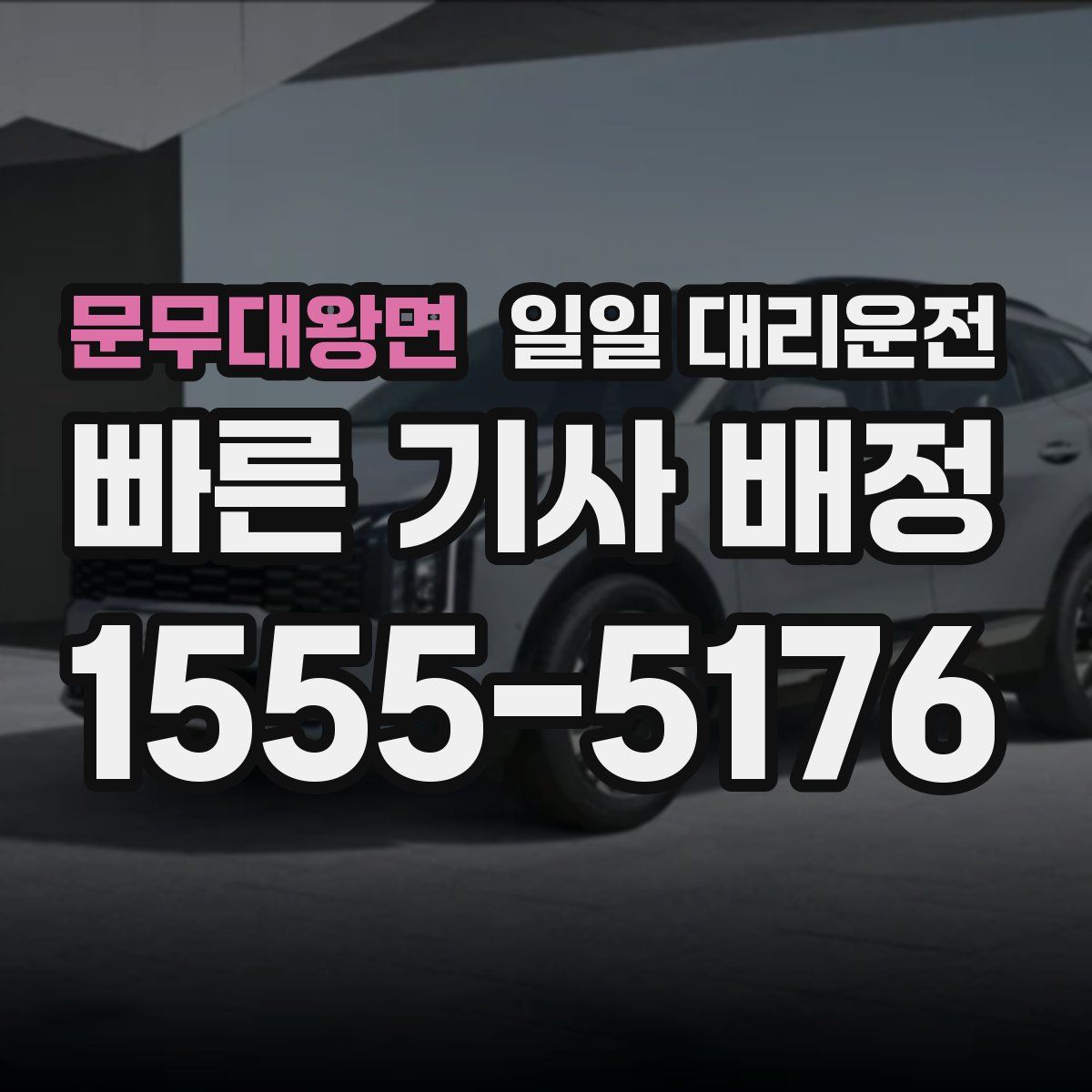 문무대왕면 일일 대리운전