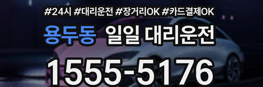 용두동 일일 대리운전
