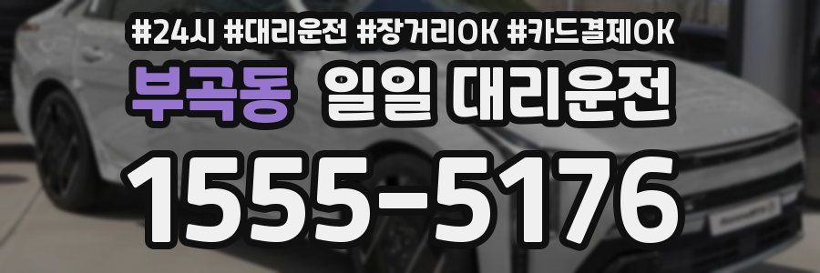 부곡동 일일 대리운전