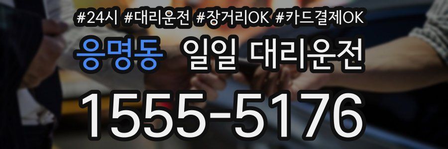 응명동 일일 대리운전