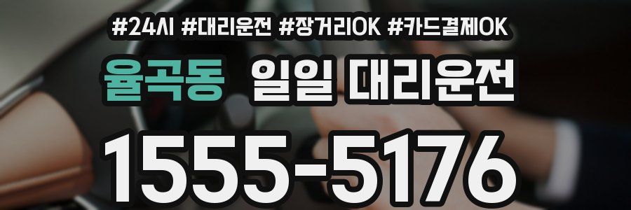 율곡동 일일 대리운전