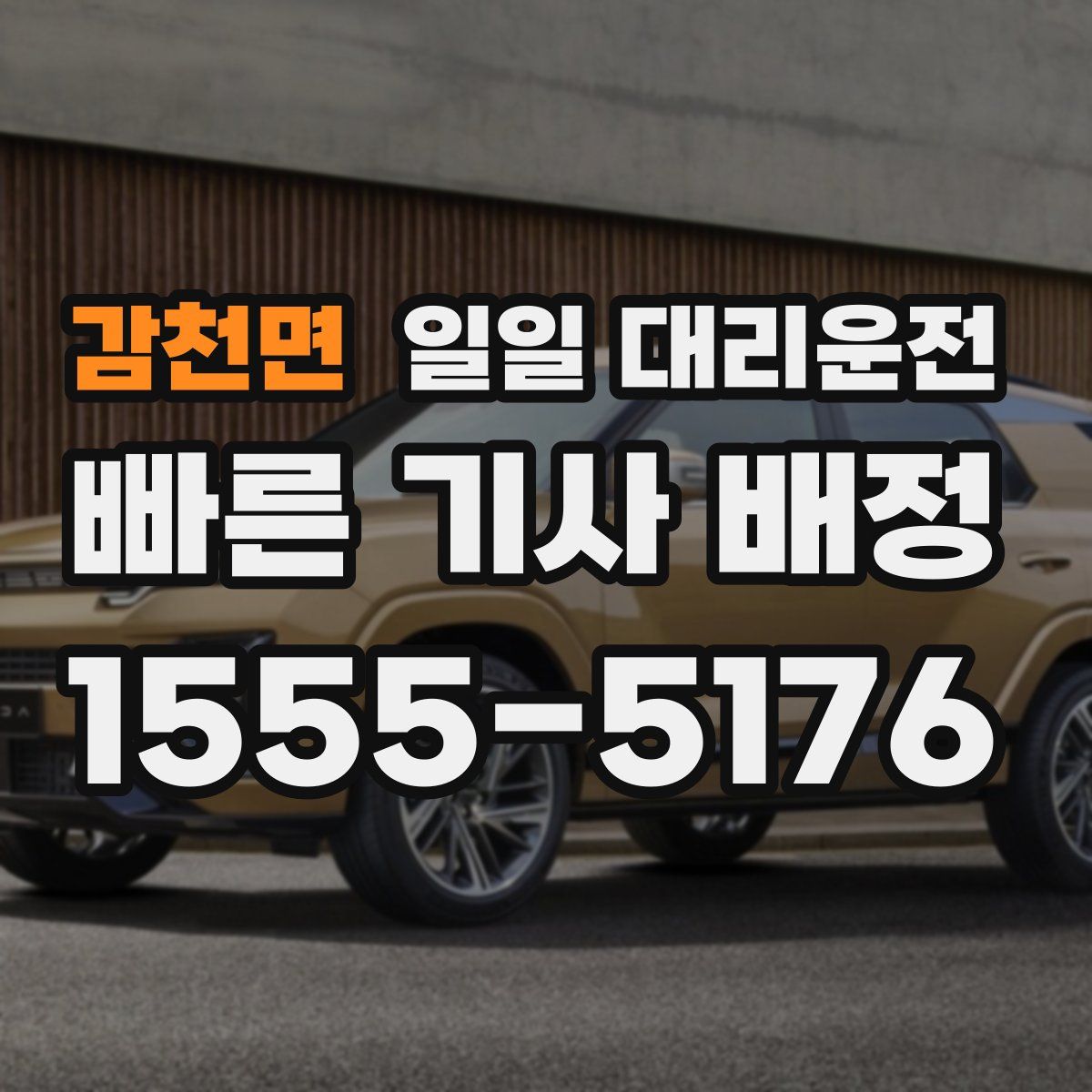 감천면 일일 대리운전