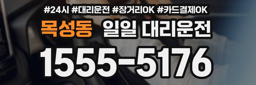 목성동 일일 대리운전