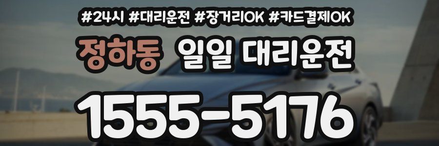 정하동 일일 대리운전