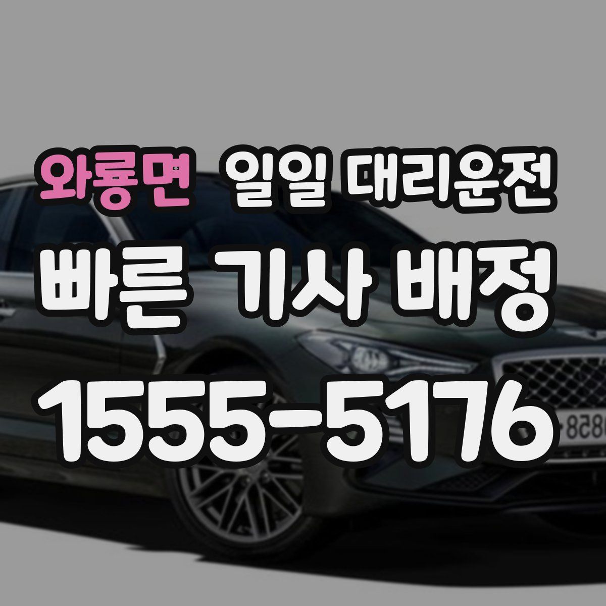 와룡면 일일 대리운전