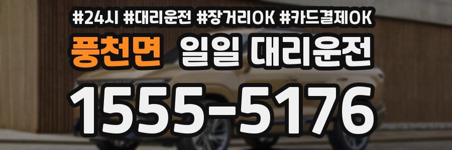 풍천면 일일 대리운전
