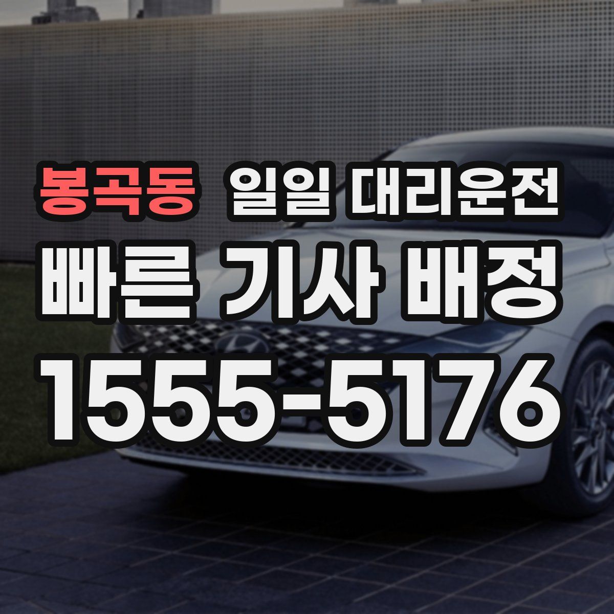 봉곡동 일일 대리운전