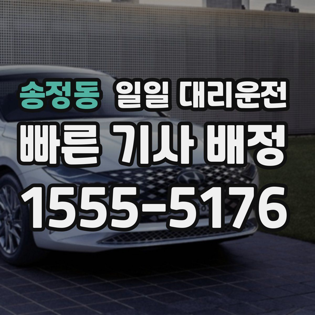 송정동 일일 대리운전
