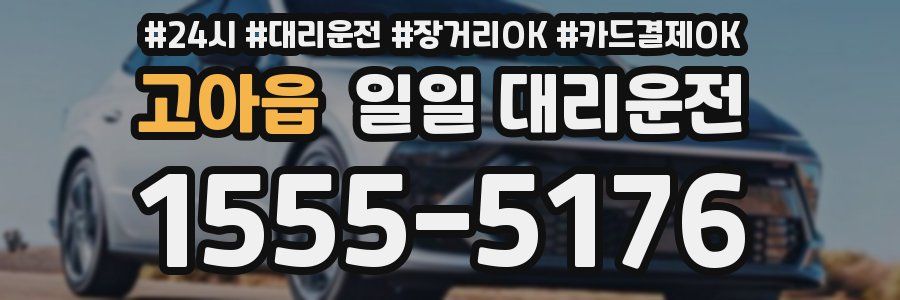 고아읍 일일 대리운전