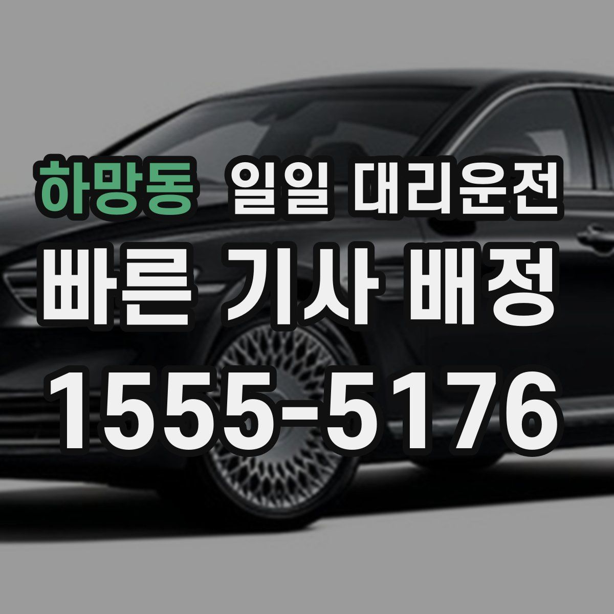 하망동 일일 대리운전