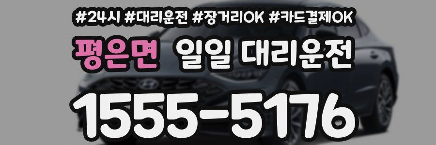 평은면 일일 대리운전