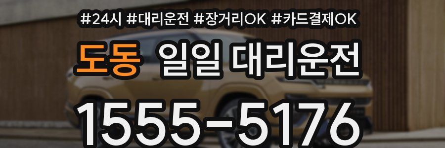 도동 일일 대리운전
