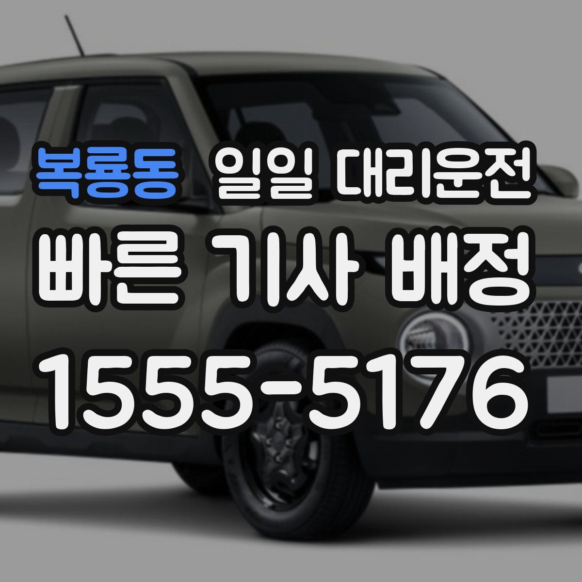 복룡동 일일 대리운전