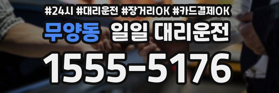무양동 일일 대리운전