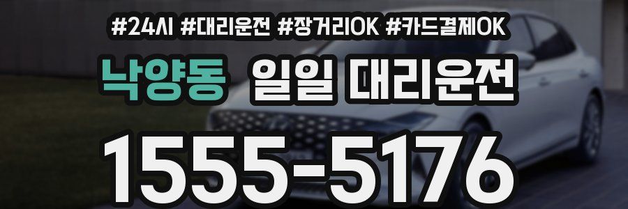 낙양동 일일 대리운전