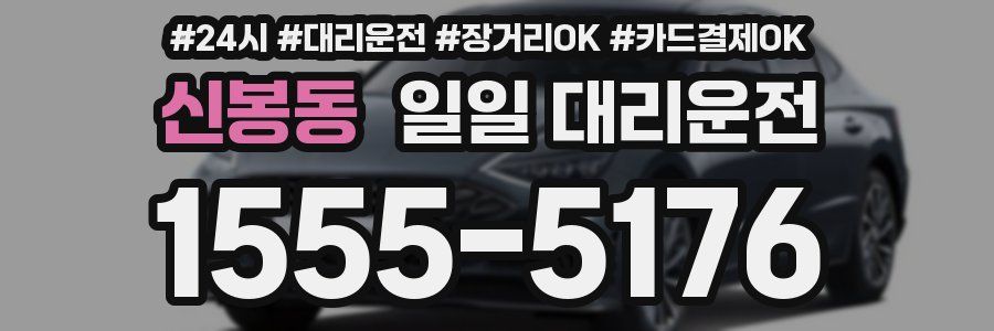 신봉동 일일 대리운전