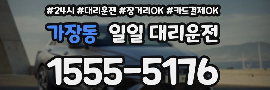 가장동 일일 대리운전