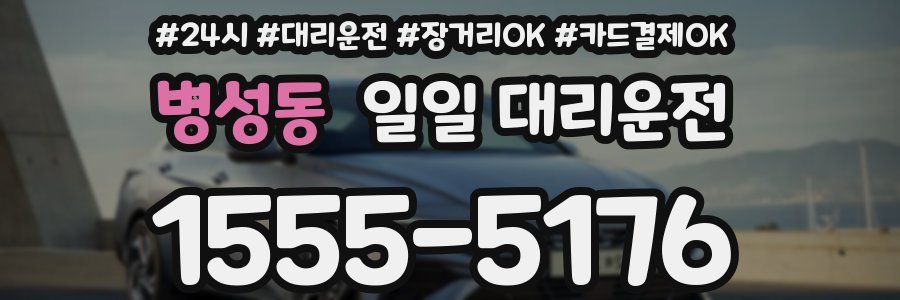 병성동 일일 대리운전