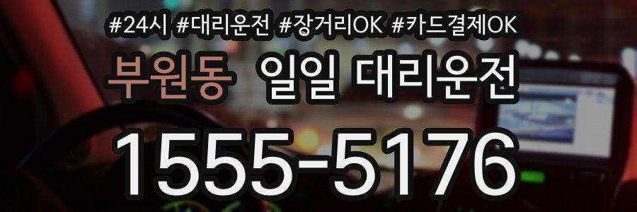 부원동 일일 대리운전