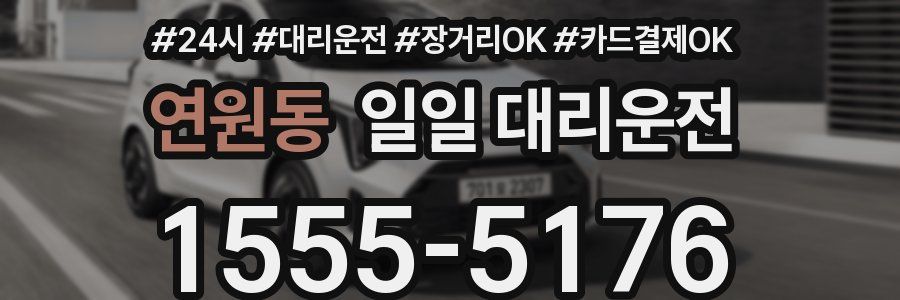 연원동 일일 대리운전