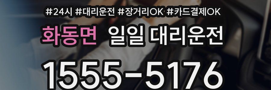 화동면 일일 대리운전