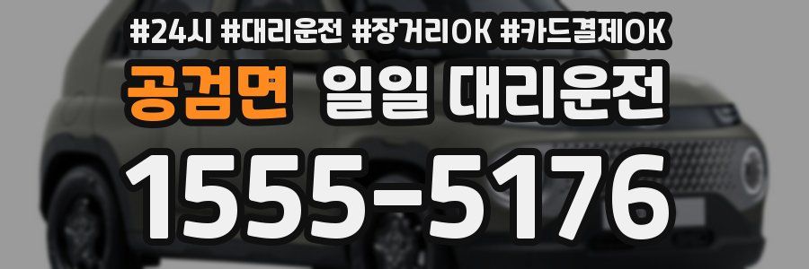 공검면 일일 대리운전