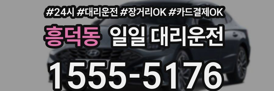 흥덕동 일일 대리운전