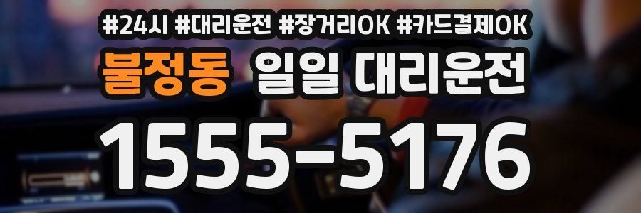 불정동 일일 대리운전