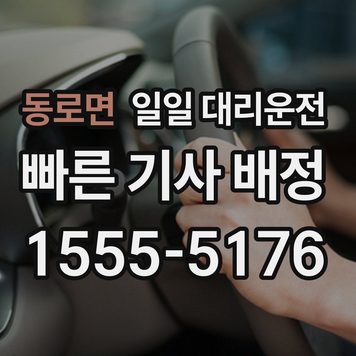 동로면 일일 대리운전