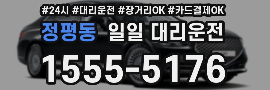 정평동 일일 대리운전