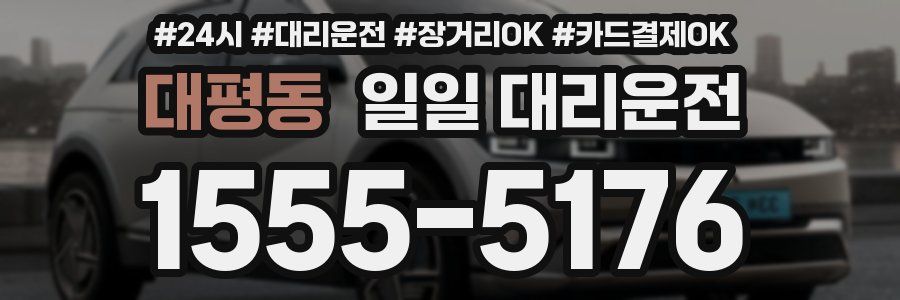 대평동 일일 대리운전