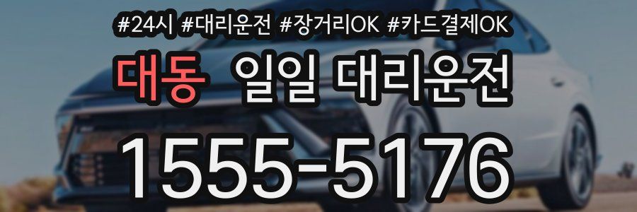 대동 일일 대리운전