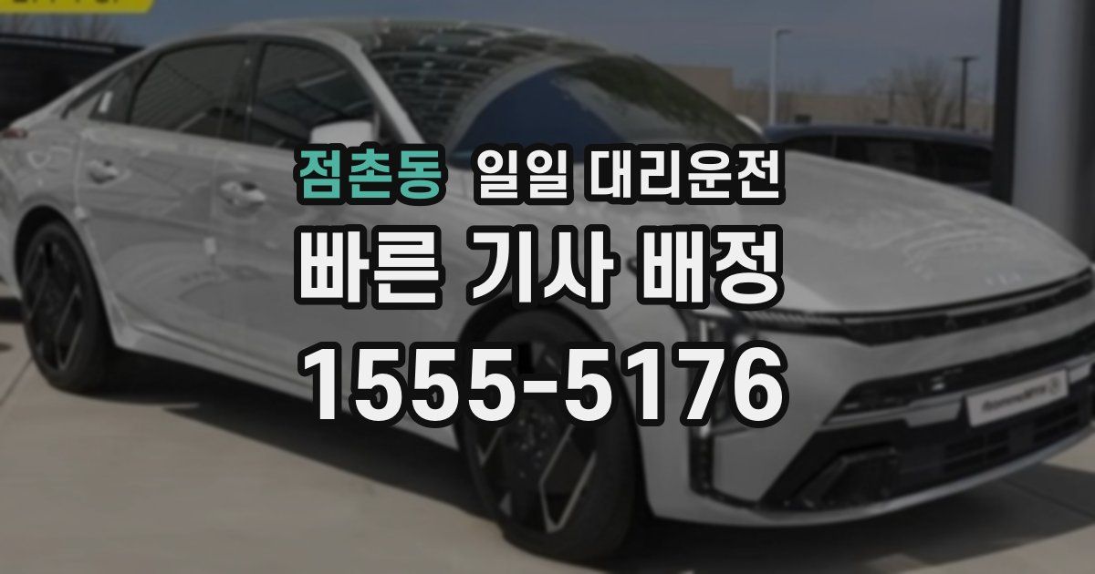 점촌동 일일 대리운전
