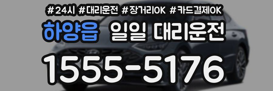 하양읍 일일 대리운전