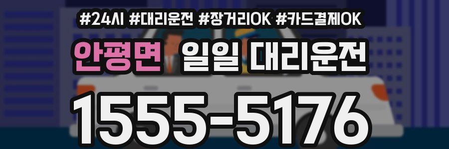 안평면 일일 대리운전