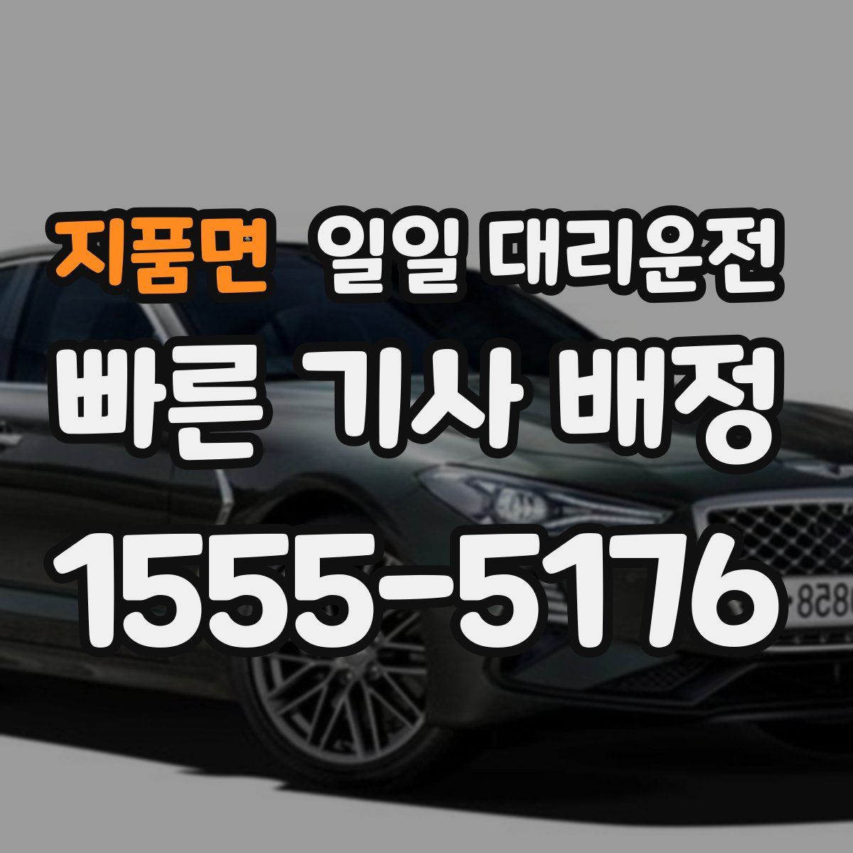지품면 일일 대리운전