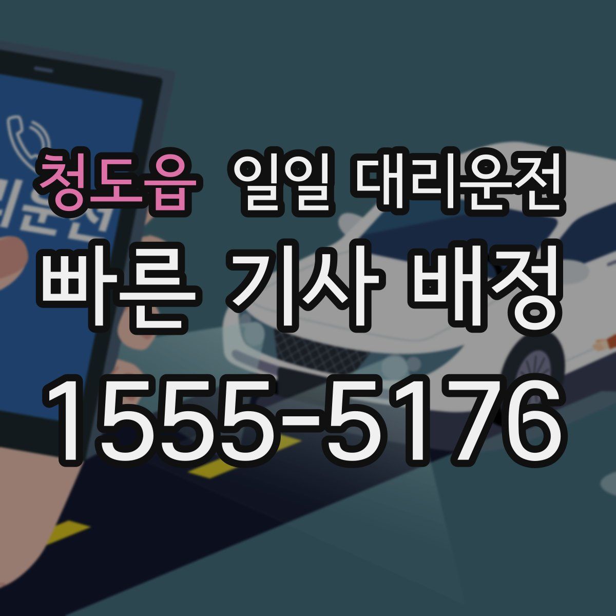 청도읍 일일 대리운전