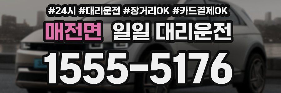 매전면 일일 대리운전